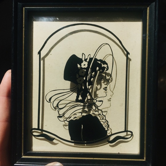 FREESHIP FGWP Silhouette Convex Glass Victorian - Picture 8 of 8